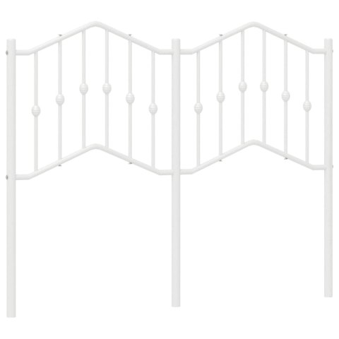 METALOWE WEZGŁOWIE BIAŁE 120CM