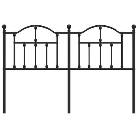 METALOWE WEZGŁOWIE CZARNE 150CM