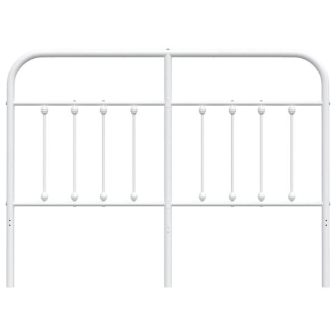 METALOWE WEZGŁOWIE BIAŁE 150CM
