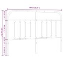 METALOWE WEZGŁOWIE BIAŁE 150CM