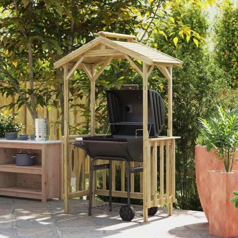 SZOPA NA GRILL 133.5X63X200CM Z DREWNA SOSNOWEGO IMPREGNOWANEGO