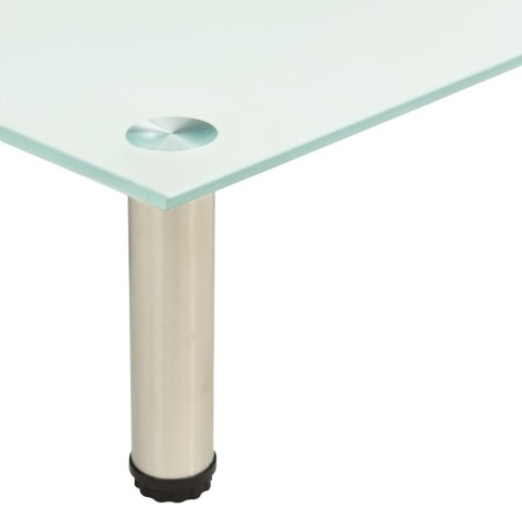 STOJAK POD TV 60X 35X 17CM HARTOWANE SZKŁO MROŻONE