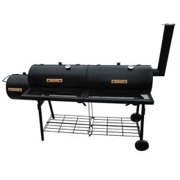 GRILL Z WĘDZARNIĄ NEVADA,XL CZARNY