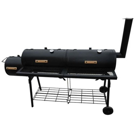 GRILL Z WĘDZARNIĄ NEVADA,XL CZARNY