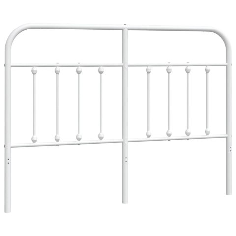 METALOWE WEZGŁOWIE BIAŁE 135CM