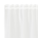 FIRANKA KORONKOWA Z ZASŁONAMI BIAŁY 300X 140CM POLIESTER