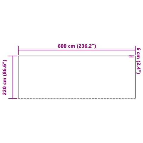 FIRANKA KORONKOWA Z ZASŁONAMI KWIATOWY BIAŁY 600X 220CM POLIESTER