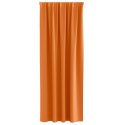ZASŁONY ZACIEMNIAJĄCE 2 PCS JASNOPOMARAŃCZOWY 260X 140CM