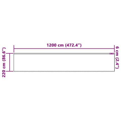 FIRANKA KORONKOWA Z ZASŁONAMI KWIATOWY BIAŁY 1200X 220CM POLIESTER