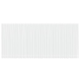 FIRANKA KORONKOWA Z ZASŁONAMI KWIATOWY BIAŁY 900X 200CM POLIESTER