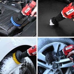 ZESTAW MIĘKKICH I TWARDYCH SZCZOTEK CZYSZCZĄCYCH 12 SZT. 12 PCS