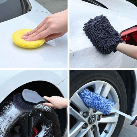 ZESTAW SZCZOTEK DO CZYSZCZENIA SAMOCHODU 13 SZT. 13 PCS