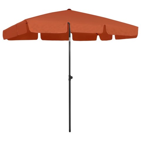 PARASOL PLAŻOWY TERAKOTA 200X125CM