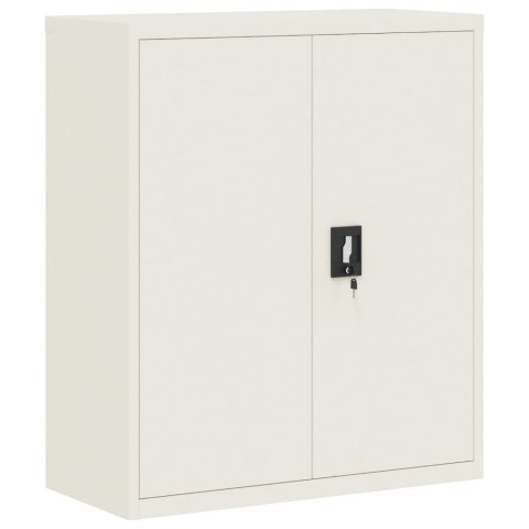 SZAFKA NA DOKUMENTY BIAŁA 90X40X105CM STALOWA