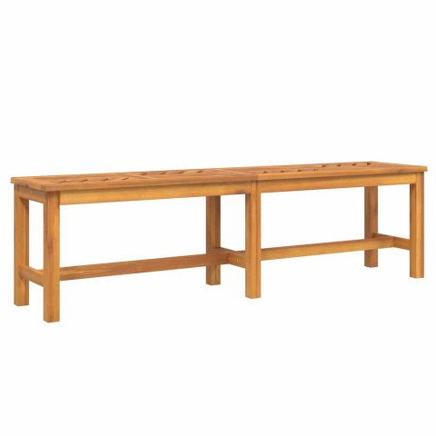 5-CZĘŚCIOWY ZESTAW DO JADALNI W OGRODZIE Z LITEGO DREWNA AKACJOWEGO