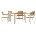 ZESTAW DO JADALNI W OGRODZIE 7 PCS