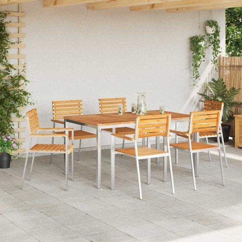 ZESTAW DO JADALNI W OGRODZIE 7 PCS