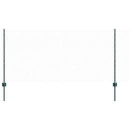 SŁUPKI OGRODZENIA 5 SZT U-CHANNEL ZIELONE 100CM STAL