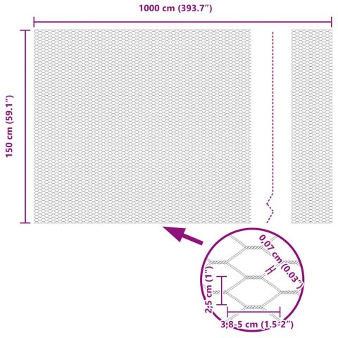 SŁUPKI OGRODZENIOWE 10 SZT U-CHANNEL SZARY 150CM STAL
