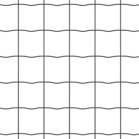 EURO OGRODZENIE Z 13 KOTWAMI SZPICOWYMI 0.6X50M ZE STALI GALWANIZOWANEJ SZAREJ