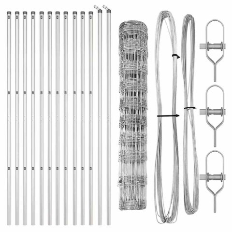 OGRODZENIE 1X25M Z OCYNKOWANEJ STALI
