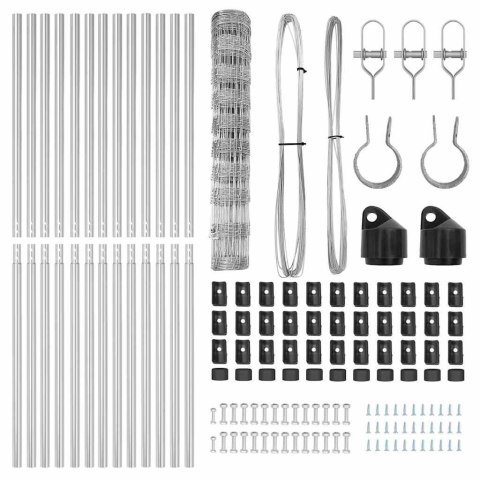 OGRODZENIE 1X25M Z OCYNKOWANEJ STALI