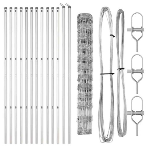 OGRODZENIE ROBOCZE 1,2X25M Z OCYNKOWANEJ STALI