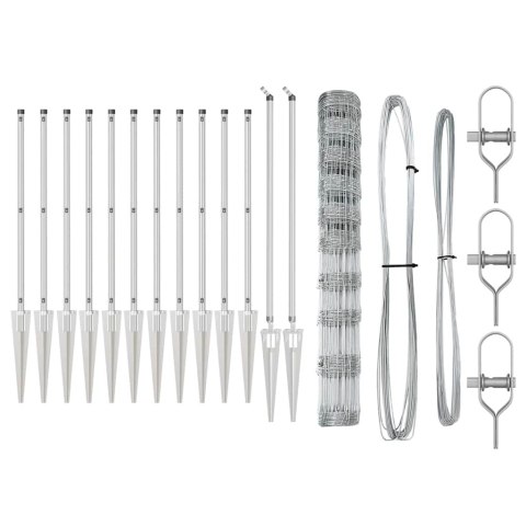 OGRODZENIE 1,2X25M Z OCYNKOWANEJ STALI