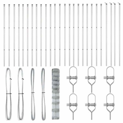 OGRODZENIE 1,2X50M Z OCYNKOWANEJ STALI
