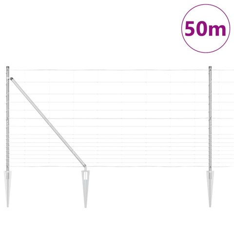 OGRODZENIE 1.2X50M Z OCYNKOWANEJ STALI