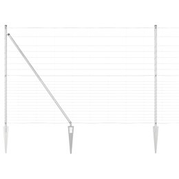 OGRODZENIE 1,6X25M Z OCYNKOWANEJ STALI