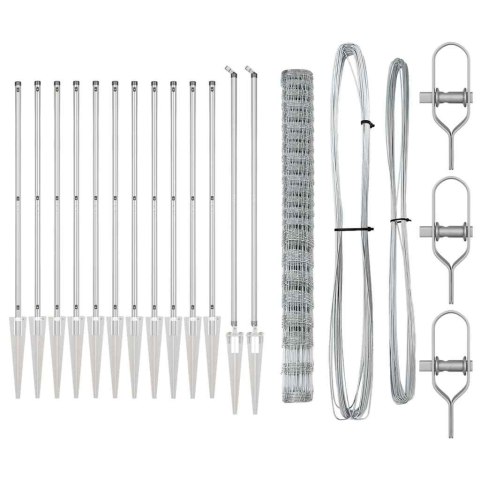 OGRODZENIE 1,6X25M Z OCYNKOWANEJ STALI