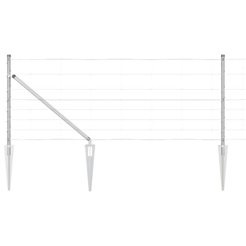 OGRODZENIE POLOWE 0,8X50M STAL GALWANIZOWANA