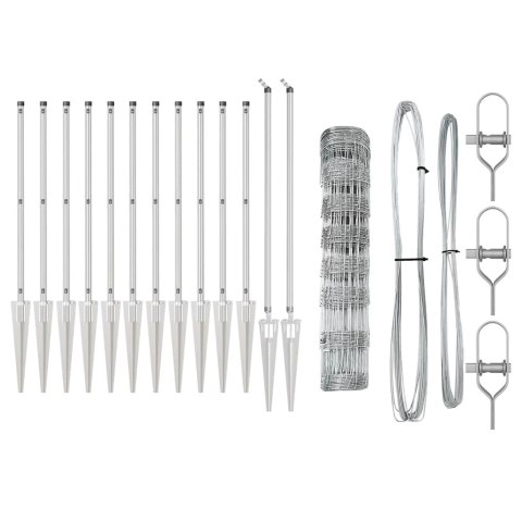 OGRODZENIE POLOWE 0,8X50M STAL GALWANIZOWANA
