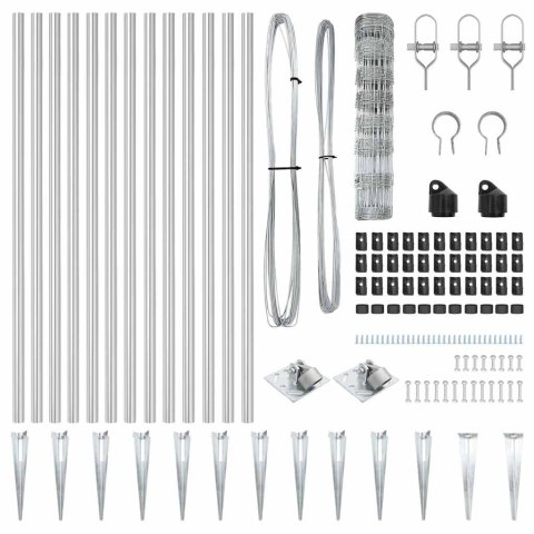 OGRODZENIE POLOWE 0,8X50M STAL GALWANIZOWANA