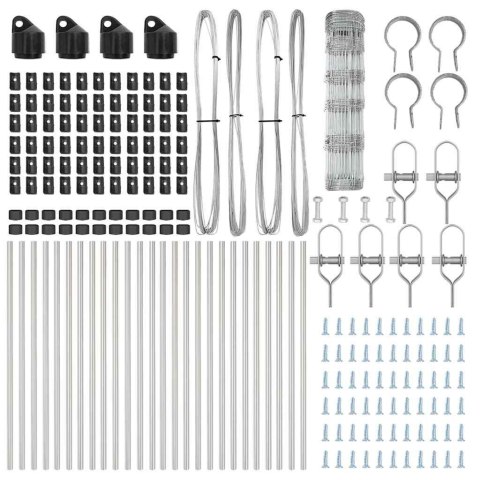 OGRODZENIE POLOWE 0,8X 50M ZE STALI GALWANIZOWANEJ