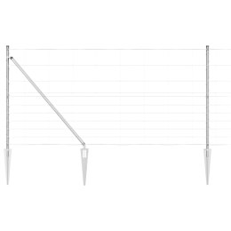 OGRODZENIE POLOWE 1.2X 50M GALWANIZOWANA STAL