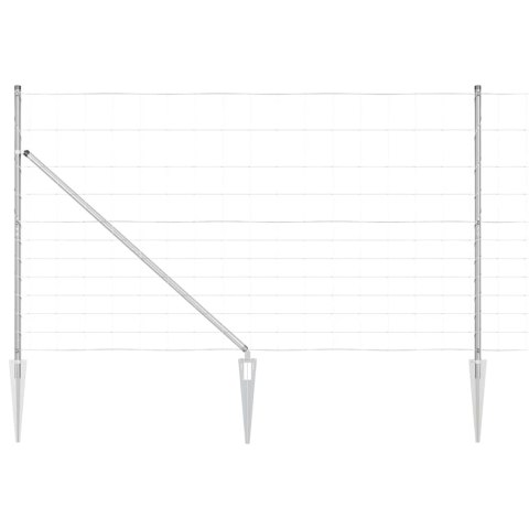 OGRODZENIE POLOWE 1,4X25M GALWANIZOWANE STALOWE