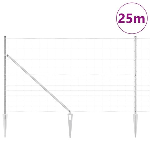 OGRODZENIE POLOWE 1,4X25M GALWANIZOWANE STALOWE