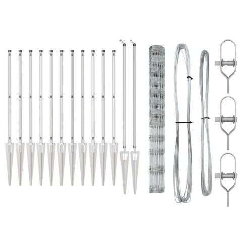 OGRODZENIE POLOWE 1,4X25M GALWANIZOWANE STALOWE