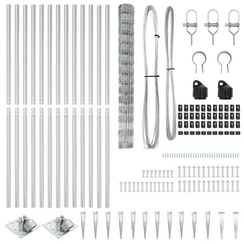 OGRODZENIE POLOWE 1.4X25M STAL GALWANIZOWANA