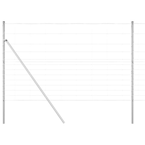 OGRODZENIE POLOWE 1,5X25M ZE STALI GALWANIZOWANEJ