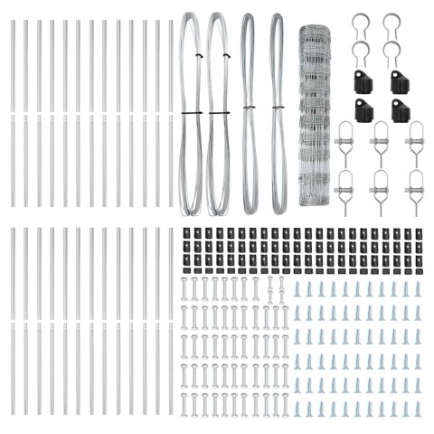 OGRODZENIE POLOWE 1X50M Z GALWANIZOWANEJ STALI