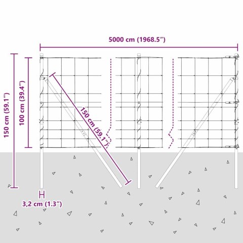 PŁOT 1X50M Z GALWANIZOWANEJ STALI
