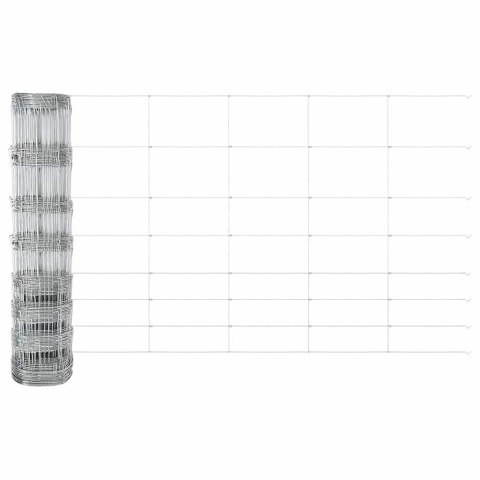 VidaXL Ogrodzenie 1x100 m ze stali ocynkowanej