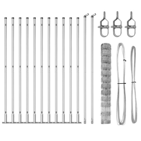 OGRODZENIE 1,2X 25M ZE STALI OCYNKOWANEJ