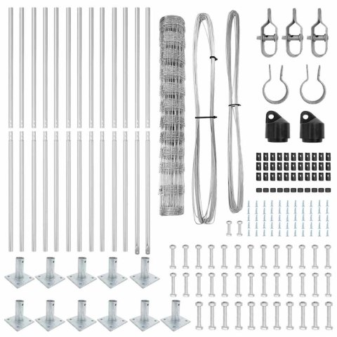 OGRODZENIE 1,2X 25M ZE STALI OCYNKOWANEJ
