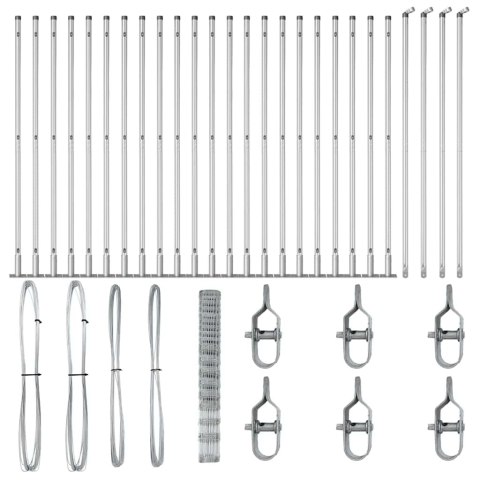 OGRODZENIE 1,5X50M STAL GALWANIZOWANA