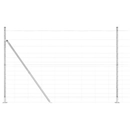OGRODZENIE 1,6X50M Z OCYNKOWANEJ STALI
