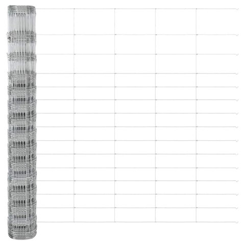 OGRODZENIE 1,6X50M Z OCYNKOWANEJ STALI